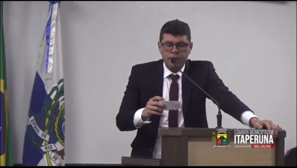 “Aqui a senhora não vai criar milícia” vereador Glauber&nbsp;Bastos