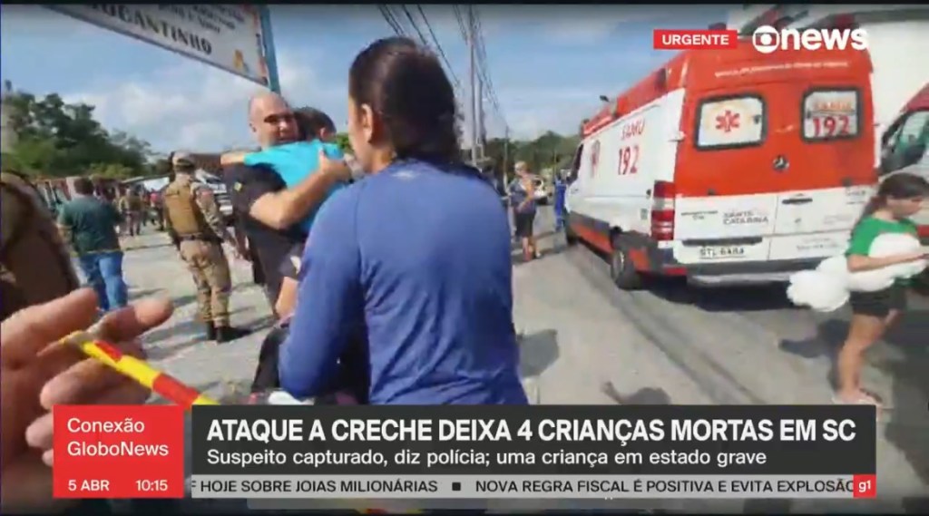 Ataque à creche deixa 4 crianças&nbsp;mortas