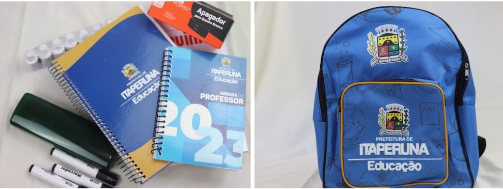 Itaperuna-RJ – SEMED entrega “KITS” para alunos e professores da&nbsp;rede