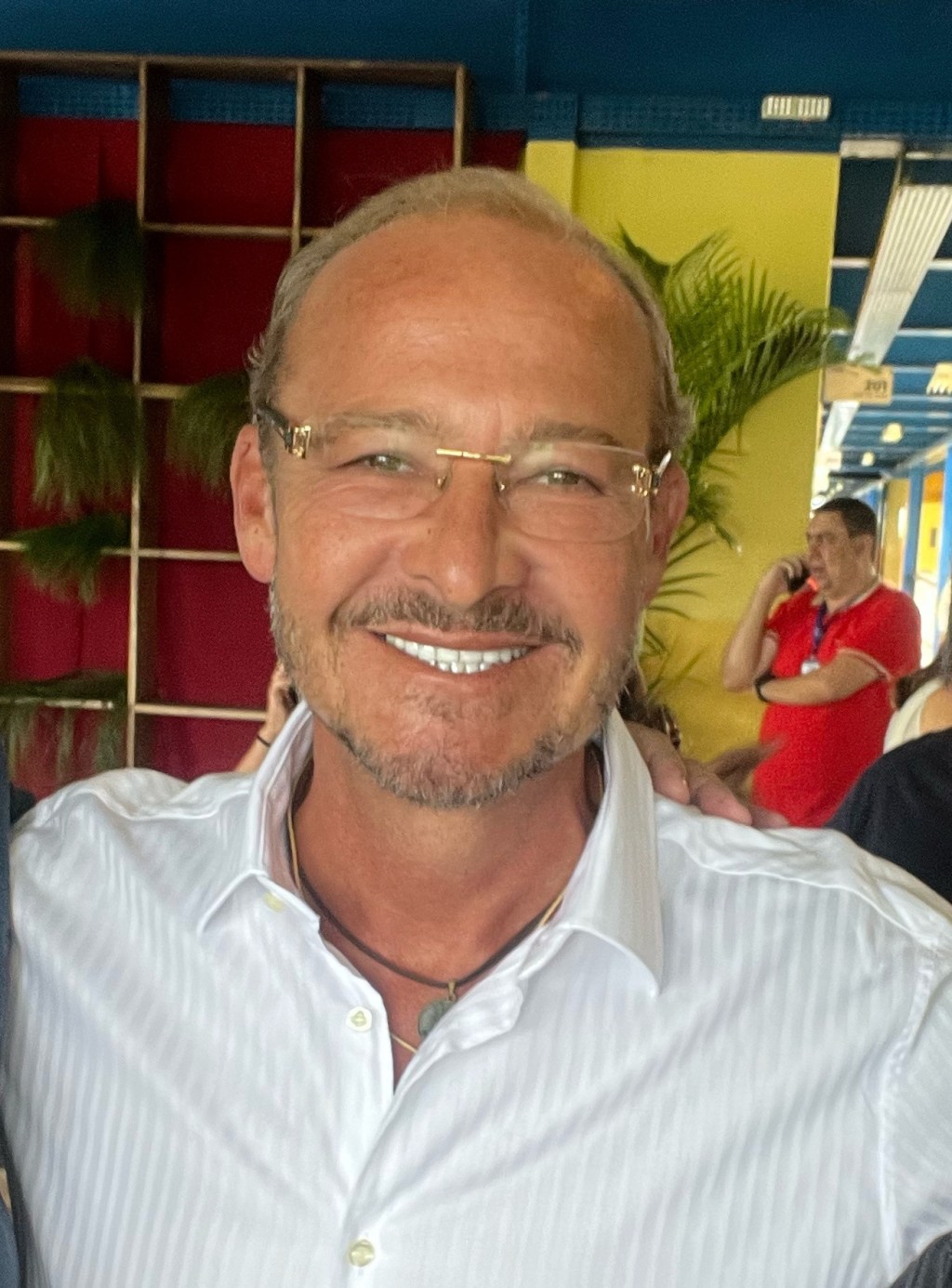 Empresário José Carlos de Melo na solenidade de comemoração dos 134 anos de&nbsp;Itaperuna-RJ