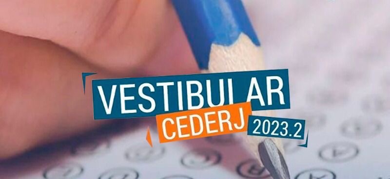 Vestibular da Cederj/2023.2 gabarito liberado veja onde&nbsp;conferir