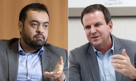 Cláudio Castro e Eduardo Paes escolas cívico-militares do RJ serão&nbsp;mantidas