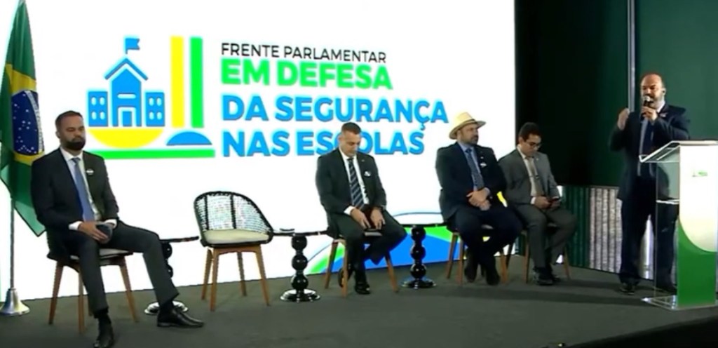 Deputado Murillo Gouvêa em defesa da segurança nas&nbsp;escolas(vídeo)