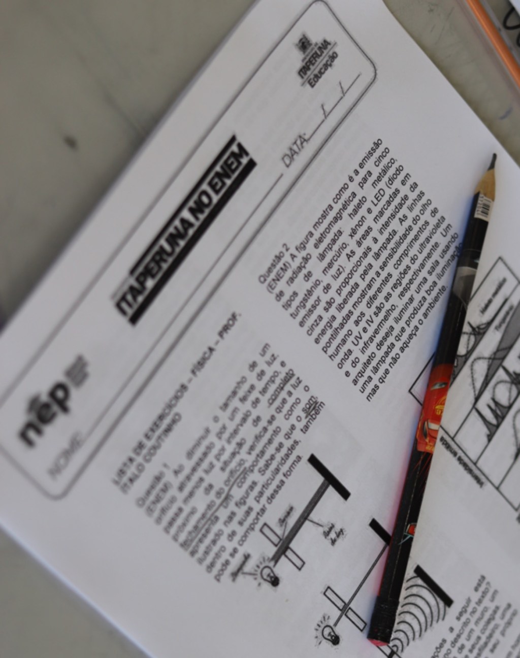 Itaperuna no ENEM- SEMED-NEP- Curso Preparatório&nbsp;gratuito