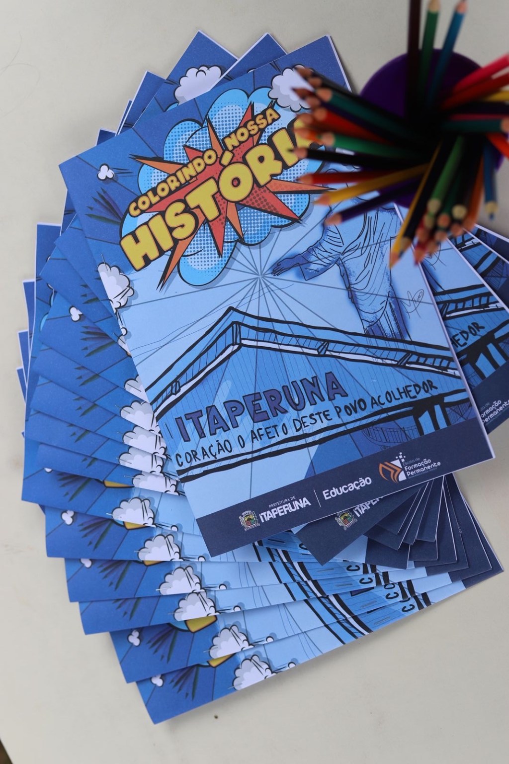 Itaperuna-RJ SEMED Lança Projeto Colorindo Nossa&nbsp;História