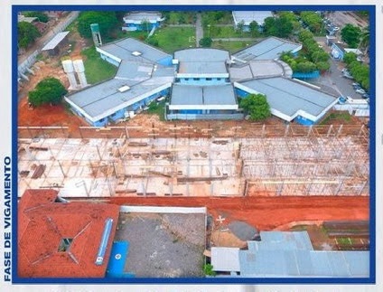 Obras do Complexo Hospitalar Regional de Santo Antonio de Pádua em ritmo&nbsp;acelerado